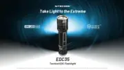 Nitecore EDC35 USB Charge 5000 Lumens LED Flashlight Torch Work Lights Torches