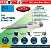 Single Swing Electric Gate Opener Kit with FREE Keypad and 2 Extra Remotes