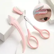 3 Piece/set Comb Eyebrow Scissors Beauty Scissors Eyebrow Trimming MeniscusΛ.