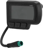 Ebike Display, Electric LCD Display, Electric En06 LCD Display Meter, with USB Power Speed Display for Electric Mountain Scooter Waterproof Connector