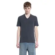 [JAMES PERSE] Soft jersey V-Neck Tee Grey