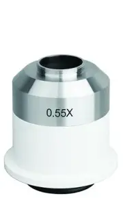 0.55x adjustable C-mount Camera Adapters Relay Lens for Nikon microscope