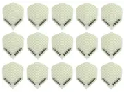 5 Sets Harrows Dimplex Standard Dart Flights - Ships Tracking - Clear