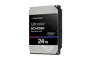WD Ultrastar HC580 24TB 3.5" Enterprise HDD SATA 6Gb/s - 7200 RPM - 512MB Cache