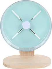 ifundom 1 Set Compact Silent Hamster Wheel Exercising Wheel for Hamsters Chinchillas Hedgehogs Durable Adorable Design for Home Pet Shop Use