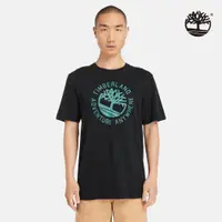 在飛比找蝦皮商城優惠-Timberland 男款黑色標語Logo短袖T恤|A2Q4