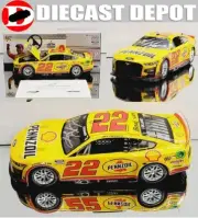AUTOGRAPHED JOEY LOGANO 2022 LA COLISEUM CLASH WIN RACED 1/24 ACTION