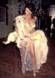 Actress Edy Williams at the 49th Academy Awards Governors Bal- 1977 Old Photo
