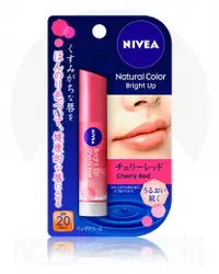 在飛比找関西美克藥粧優惠-【花王】 NIVEA 亮色 護唇膏 櫻桃紅 3.5g