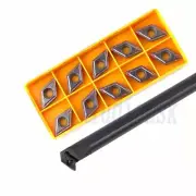 S16Q-SDWCR11 16mm CNC Indexable Boring Bar Turning Tool Holder +10Pcs DCMT11T304