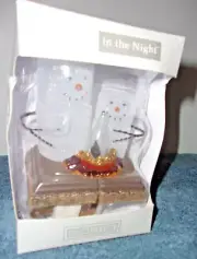 MIDWEST CANNON FALLS SMORES SNOWMEN CAMPFIRE PLUG NIGHT LIGHT SWIVELS NIB
