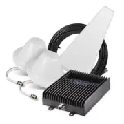SureCall Fusion5s 2.0 Cell Signal Booster for Large Homes with 2 Dome Antennas