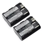 2Pack Liion Battery For Canon EOS 300D EOS D30 EOS D60 EOS Kiss EOS Kiss Digital