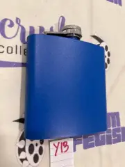 6 oz. Matte Engravable (Laserable) Stainless Steel Flask Y13
