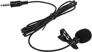 HYTROVE Versatile Camera Microphone Lightweight Lapel Mic Sound Card Omnidirectional Sound for Recording Interviews
