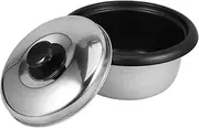 KOCKSHION Rice Cooker Inner Pot Replacement Sturdy Non Stick Liner Multipurpose Design for Cooking Baking Suitable for Electric Cookers Random Handle Color
