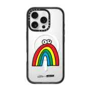 iPhone 16 Pro Impact Case MagSafe Compatible Rainbow