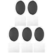 105mm Lens Cap, 5 Pack Sides Pinch Snap Camera Lens Cover for Front Lens