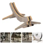 Bike Parking Holder Bike Display Bracket Cycle Rear Bracket Bike Wood Stand