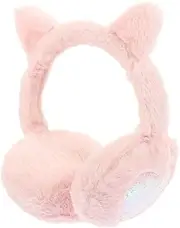[Yardenfun] Winter Warm Earmuffs Lightweight Pink Ear Defenders Plush Men and Women