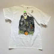 New 1999 Vintage Big Dogs Halloween Glow in the Dark T Shirt Mens Sz L Deadstock