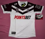 Manly SEA EAGLES NRL Away White Jersey 2024 *2XL* QLD Seller