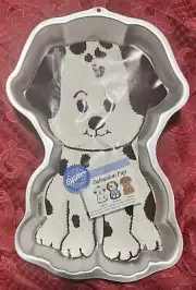 Vintage~ 1993~ Wilton~ Dalmation Pup Cake Pan With Instructions