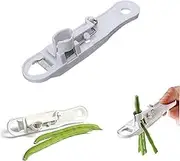 1pc Cut Green Beans Slicer French Style Green Runner Bean Vegetable Slicer Bean Stringer and Slicer Cutter Remover Peeler (1pcs)