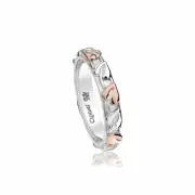 Clogau Welsh Gold Tree of Life Silver Ring - Size P - 3SCTOLR