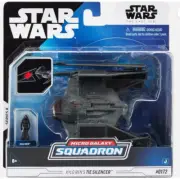 Micro Galaxy Squadron TIE Silencer - 5-Inch Vehicle with 1-Inch Kylo Ren
