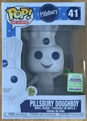 Funko Pop! 41 Pillsbury Doughboy 2019 ECCC Shared Exclusive, New In Unopened Box