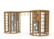 PlayStar Cliff-Hanger Gold Residential Wood Playset