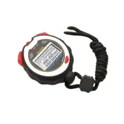 Waterproof Stopwatch Chronograph with Wristband Digital Display Countdown Timer