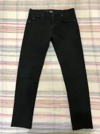 在飛比找Yahoo!奇摩拍賣優惠-Dickies 經典款式-丹寧黑色長褲  型號:WP810V