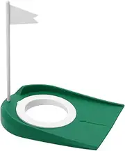 Outdoor Putting Cup, Lightweight Training Aids Putting Cup Plastic with Inner Portable for Garage for Room