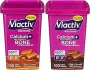 Calcium Supplement Soft Chews, Milk Chocolate & Caramel, 200 Count