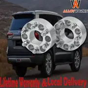 2PCS 50mm 6-Stud Wheel Spacers For Toyota LandCruiser Patrol/Pajero Hilux Prado