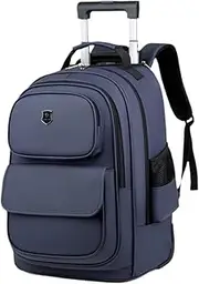 [Hjdlhx] Laptop Backpack, Oxford Rolling Suitcase, Laptop Wheeled Briefcase, Business Cabin Bag