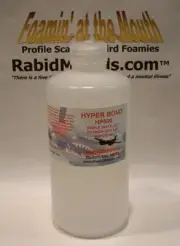 16 oz bottle CLEAR RUBBER TOUGHENED Super Glue MEDIUM 500cps Cyanoacrylate CA