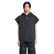 [44 LABEL GROUP] Xenomorph Sleeveless Hoodie Black
