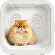 Pet Dryer Machine for Dogs- U-Shape 360° Quiet Drying Box with Smart Temp Control,72L