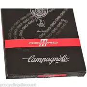 NEW Campagnolo RECORD ULTRA Narrow 11 Speed Chain and Pin Fit Chorus: CN11-RE1