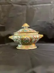 Rose Medallion Soup Tureen