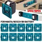 5/10Pcs for Makita Bosch 18V Battery Holder Storage Wall Mount Dock Workshop AU