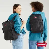 在飛比找momo購物網優惠-【LEVIS 官方旗艦】男女同款 經典後背包/Logo刺繡布
