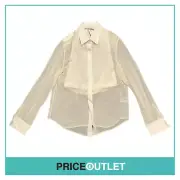 Alexander Wang - White Double Layer Shirt - Size 4 - BRAND NEW WITH TAGS
