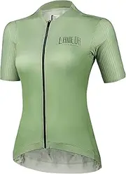 [LAMEDA] Cycling Jersey Women Mountain Bike Top Breathable Stretchy Short Sleeve Road Bikes Cycle Shirt Tops Ladies