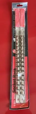 CRAFTSMAN #41325 USA 1/2" Drive Socket Metal Racks Rails 2pack TT323