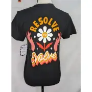 Champion X Steffi Lynn "Revolve to Evolve" Graphic Heritage Tee SMALL NWT