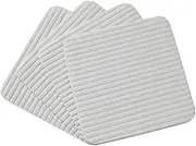 8pcs Non-Slip Stickers for Carpet Anti-Slip Patch for Area Rug Nonwovens Rug Fixation Tapes Non-Curling Fixation